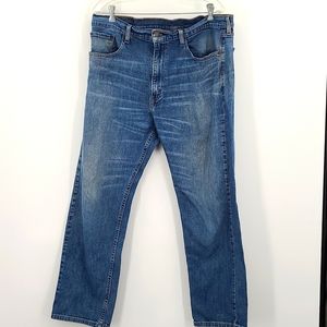 Levi's 38x30 blue denim Jean pants zipper button fly work casual